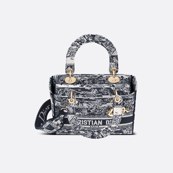 22SS新作*ディオール スーパーコピー*LADY D-LITE ミディアムバッグM0565ORLP_M928